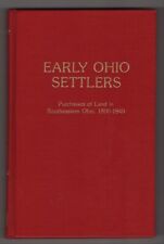 1985 HC Book - Early Ohio Settlers, 1800-1840.  A Great Book... Mint picture