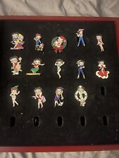 The Betty Boop Pin Collection Pinback Super Rare Vintage Enamel Pins picture