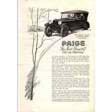 c1920 Harper's Magazine Ad - Paige Linwood Six-39 Automobile Detroit MI EA3 picture