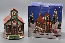 Home Town America Porcelain Home Town School. 1995. 4 3/8