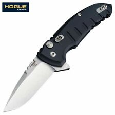 Hogue X1-Microflip CPM-154 Tumbled Blade, Black Aluminum Handles 24170 picture