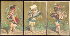 3 DOWNS SELF~ADJUSTING CORSET MATCHING TRADE CARDS, PRETTY LITTLE CHERUBS  V106 picture