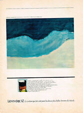 1968 ADVERTISEMENT LENTHERIC 12 perfume picture