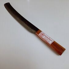 Vintage Thai Cutlery Steel Knife Wood Handle Kitchen Chef Knives Aranyix Blades picture