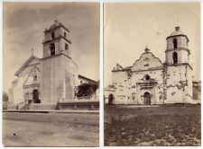 EARLY CHURCHES VINTAGE ALBUMEN PRINTS SET OF 3 picture