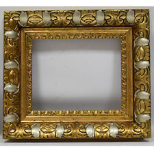 Ca. 1900 Old wooden frame decorative Original condition Internal: 12x10 in picture