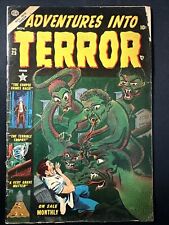 Adventures Into Terror #25 Atlas Comics Pre Code Horror Golden Age 1954 Good *A4 picture