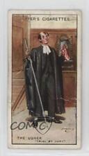 1927 Player's Gilbert and Sullivan Series 2 Tobacco The Usher #46 1i3 picture