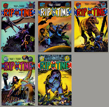 RIP IN TIME  LOT OF 5 COMICS #1 #2 #3 #4 #5 FANTAGOR COMPLETE SET RICHARD CORBEN picture