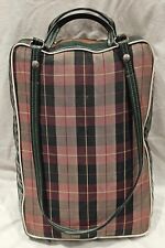 Vintage Wool O' The West Sportster Blanket 100% Wool Travel Bag Set Air Cushions picture