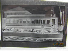 DANVILLE STREET RAILWAY & LIGHT COMPANY TROLLEY CAR 606 OLD PHOTO COPY NEGATIVE picture