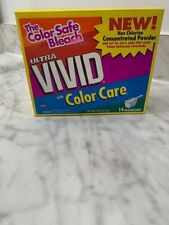 Vintage Discontinued Ultra Vivid  Color Safe Bleach, Dow Brands 1987, 1993 picture