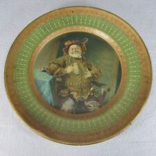 John Falstaff Pre Prohibition Tin Litho Beer Tray Dresden Art Meek Coshocton OH picture