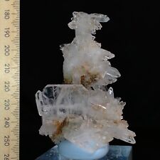 Faden Quartz natural crystal points cluster specimen 398ct Australian Stock picture