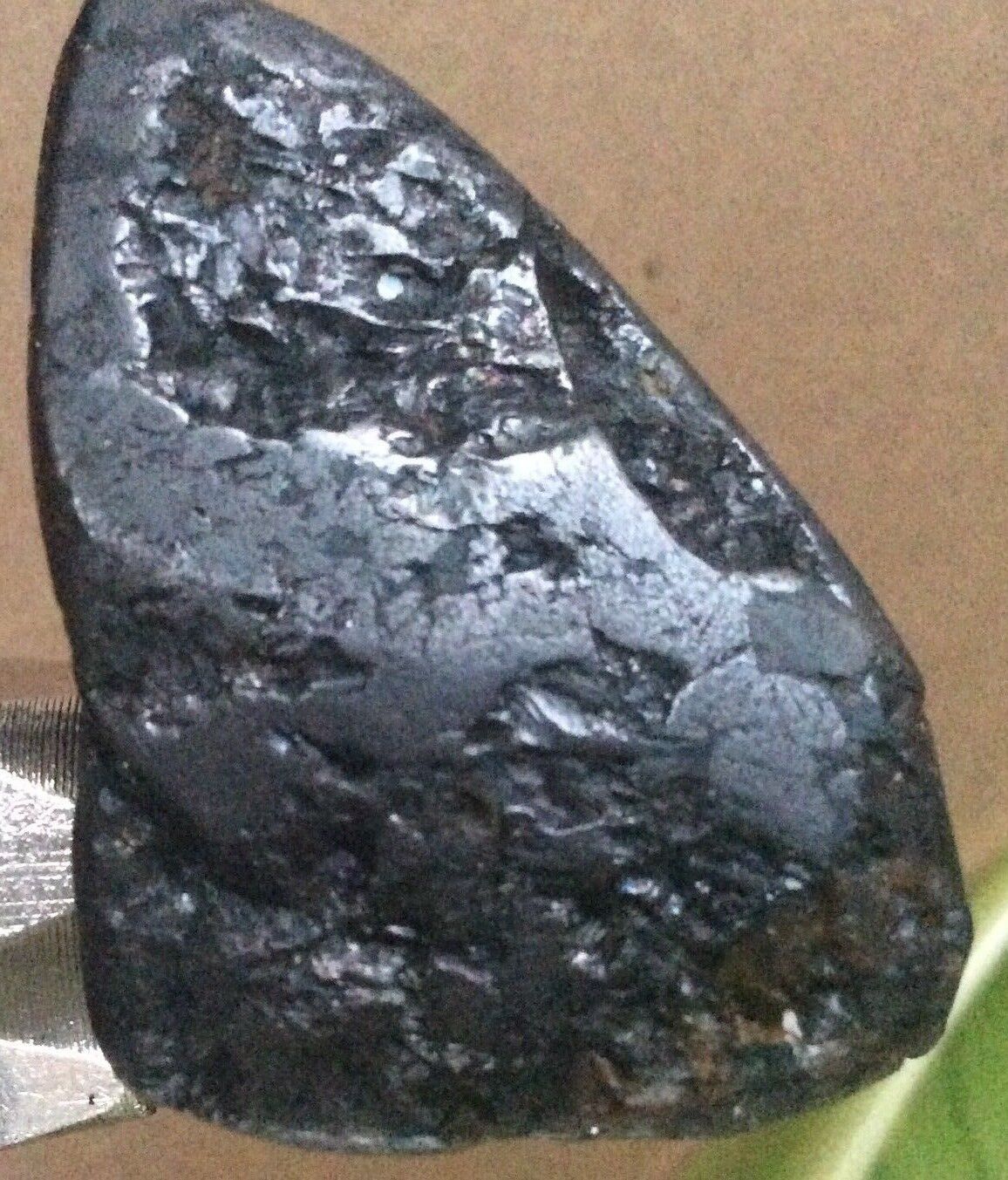Lunar Meteorite 77 gram Very Rare Unique Moon Rock Meteorite.