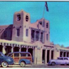 c1950s Santa Fe, NM United State Postal Service Plastichrome Photo Postcard A61 picture
