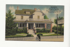 1946 WINSTON SALEM NC VIEW OF BROWN FUNERAL HOME ON CHESNUT STREET @ 7TH STREET picture