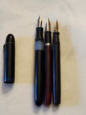 3-piece Lot Vintage Fountain Pens, Sheaffer, Brause picture