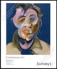 2007 Francis Bacon self portrait painting Sotheby's vintage print ad picture