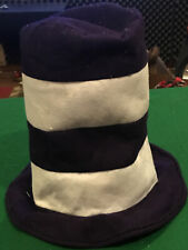 Dr. Suess Hat- Purple and White picture