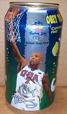 Sprite 12 oz. Can - Alonzo Mourning #7 Team USA Olympic Basketball team picture
