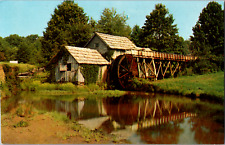 Vintage 1970's Marby Mill Blue Ridge Parkway Roanoke Virginia VA Postcard picture