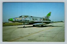 Wright Patterson Air Force Base OH North American F-100C Ohio Vintage Postcard picture