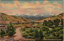 Trinidad CO-Colorado, Snowy Range Near Stonewall Gap Vintage Souvenir Postcard picture