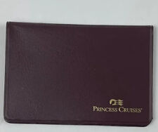 1990s Vintage Princess Cruises Plastic Identification Card Envelope Holder Folds picture