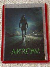 2017 Cryptozoic/DC ARROW TV Series Season 3 Promo Card #P1 Oliver Alone picture