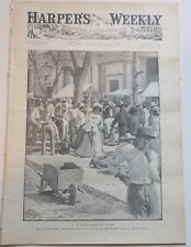 Harper's Weekly 12/3/1898,Spanish American War,Cuba,Manila,A Frost Drawings,Ads picture