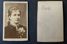 Clara Heese, Vintage Actress Albumen Print CDV.Clara Heese was the daughter of  picture