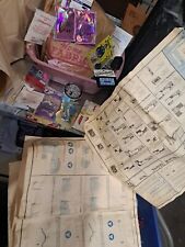 Lot of Vintage Sewing Accessories, Supplies, Buttons, Templates, Thread & More picture