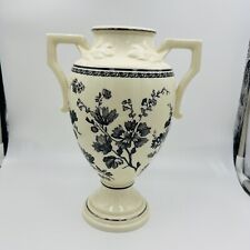 Lenox Urn Vase Porcelain 2002 Floral Elegance Handles Large Home Decor 9in picture