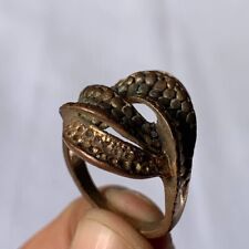 Rare Ancient Antique Viking Style Ring Stone Authentic Artifact picture