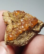 48Ct Natural Orange  Color Garnet Bunch double Terminated Crystal Specimen picture