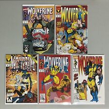🔥MCU Comic Keys🔥 Wolverine Vol.1 #47 51 52 64 65 (1991)🔥NM-(9.0-9.2)🔥 picture