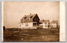 Schenectady New York~This Is It: 3 Big, Disparate Homes on New Stretch RPPC 1910 picture