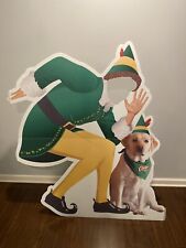 Rare Large Raising Cane’s Elf Store Advertisement 2015 One Love Christmas picture