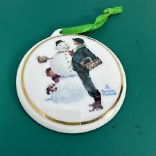 Norman Rockwell Christmas Ornament 