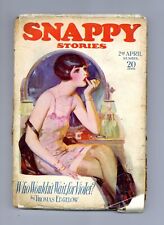 Snappy Stories Pulp 1st series Apr 1926 Vol. 98 #1 PR picture