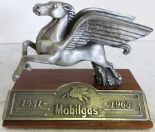 Mobilgas Pewter Figurine Paper Weight Limit Edition Circa 1980 picture