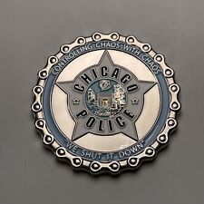 Chicago Police Dept Bicycle Patrol Unit Challenge Coin Control Chaos With Chaos picture