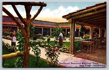 Postcard The Court Ramona's Marriage Place San Diego California  picture