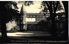 North Parade Ground, Kemper Military School, Boonville, Mo. Missouri Postcard picture