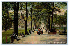 c1910's Boston Common Looking From Tremont St. Massachusetts MA Postcard picture
