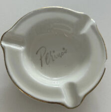 Vintage Perino's Gold Rimmed Ashtray Ceramic picture