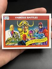 Acts Of Vengeance Near Mint 1990 Impel Marvel Universe Series 1 #105 Pack Fresh picture