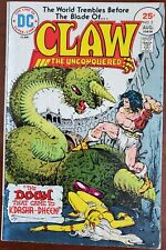 Claw the Unconquered #2 VG 4.0 (DC 1975) ✨ picture