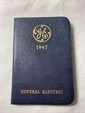 1947 General Electric Diary  ~ Pocket Size picture